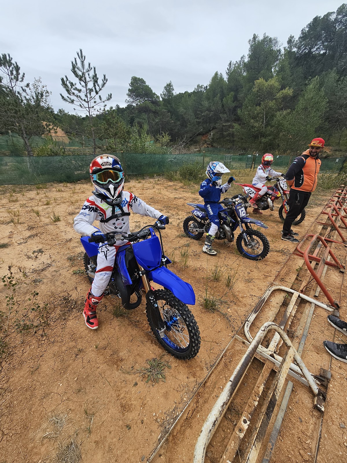 Terrain de motocross à Goult