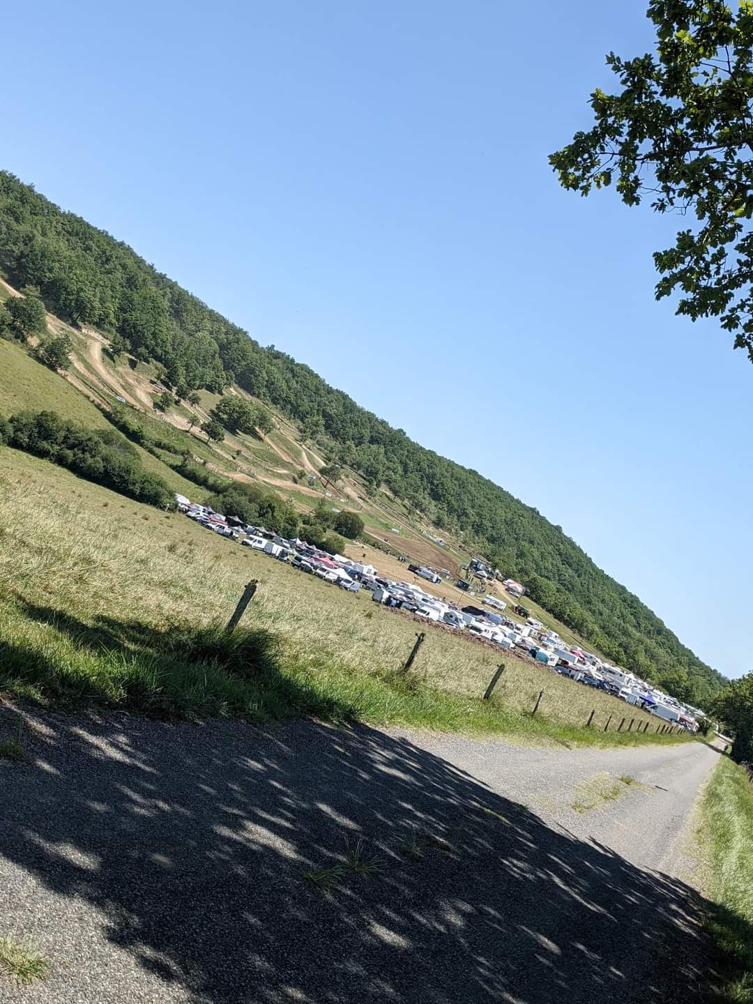 Terrain de motocross à Lieoux