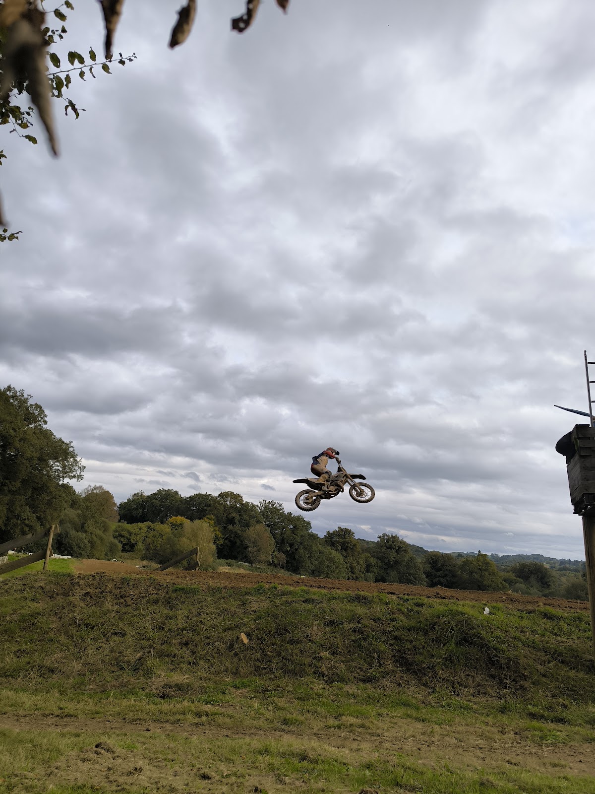 Terrain de motocross à Uzerche