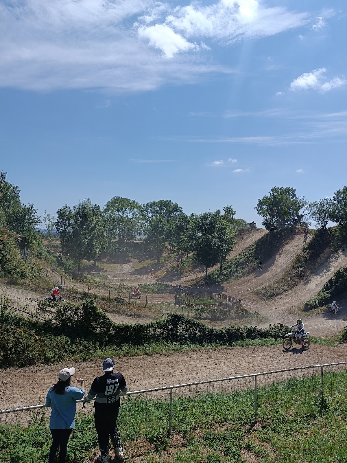 Terrain de motocross à Montmorency-Beaufort