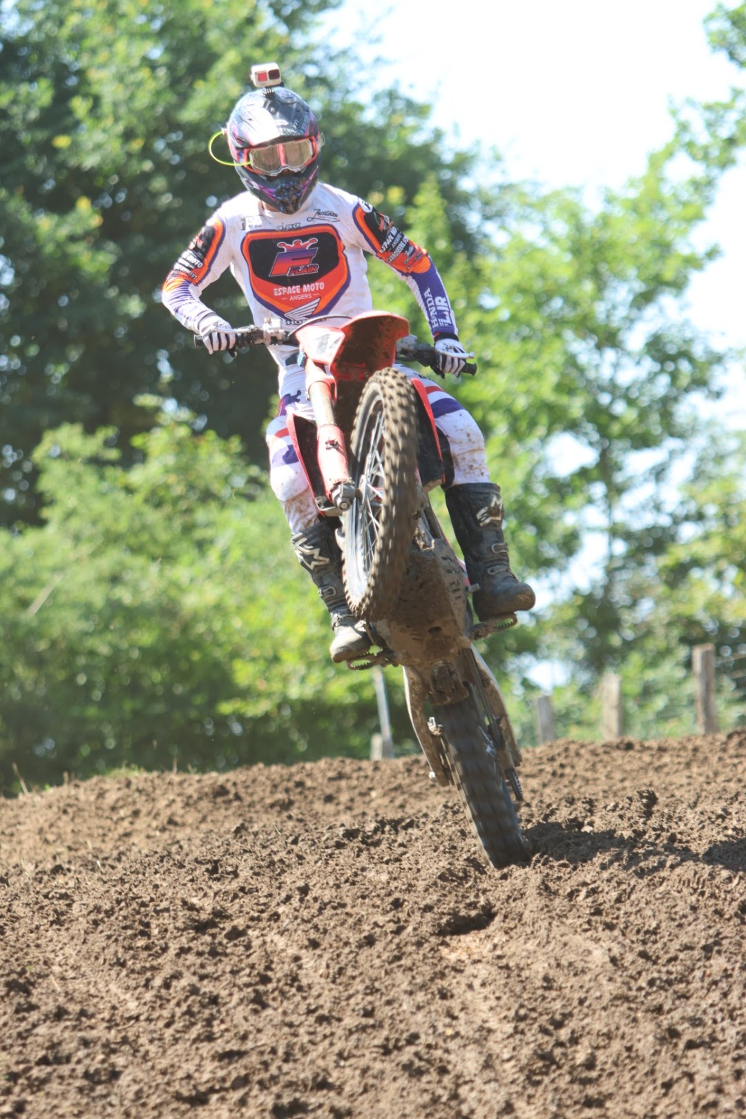 Terrain de motocross à Évaillé — photo 1