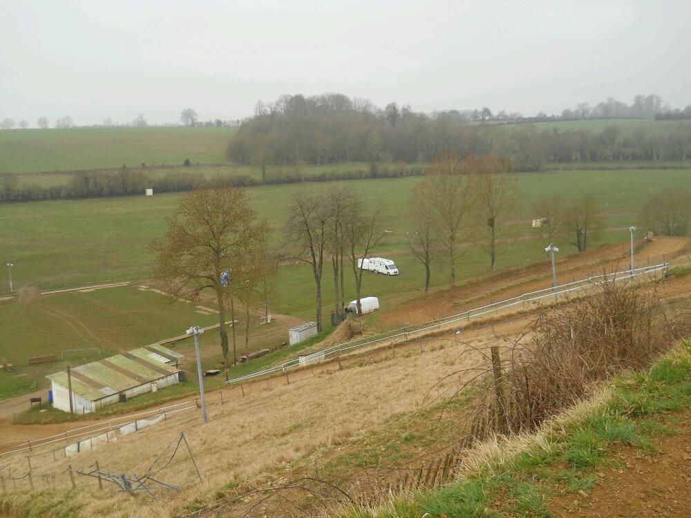 Terrain de motocross à Blargies