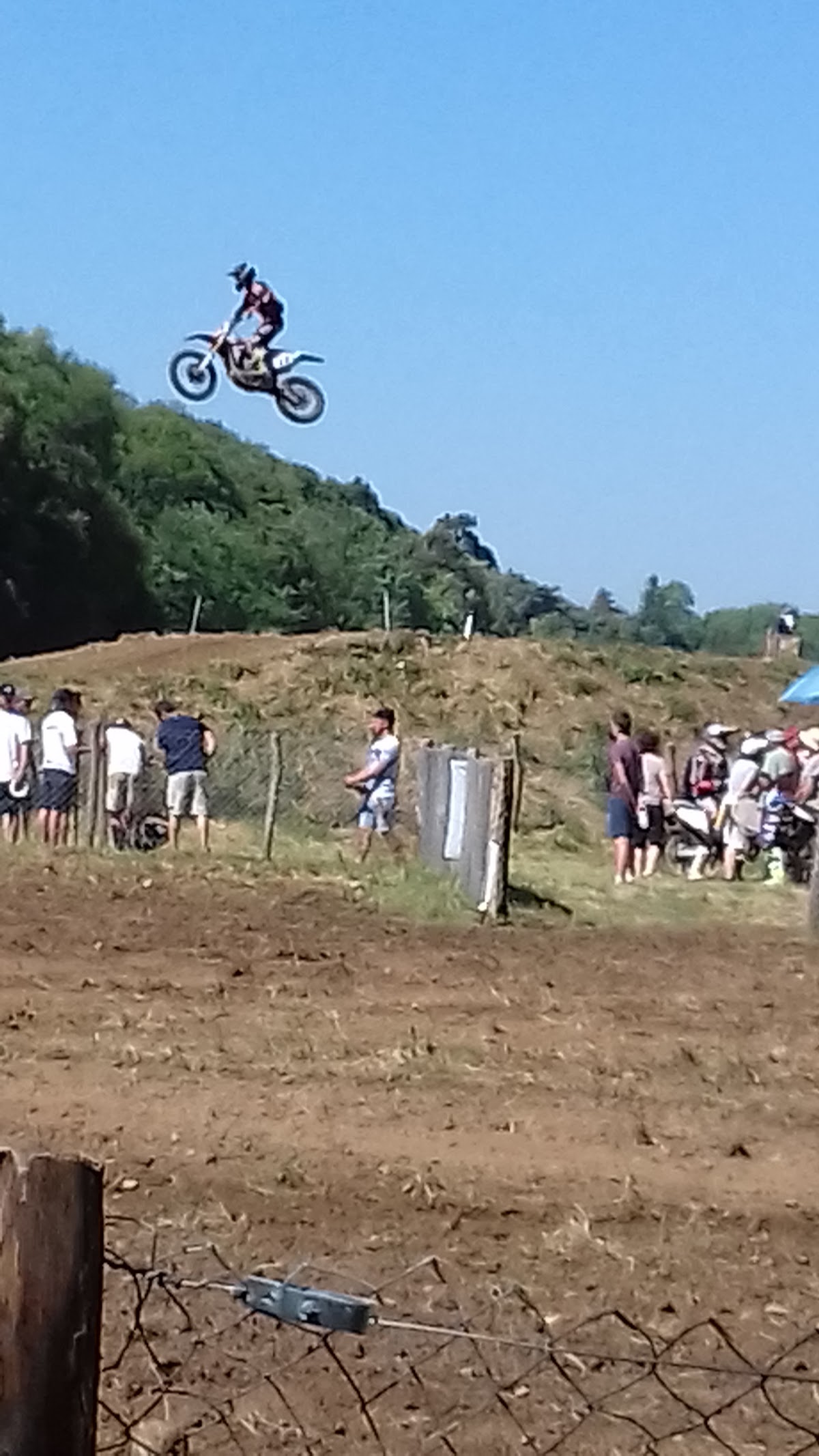 Terrain de motocross à Lussault-Sur-Loire