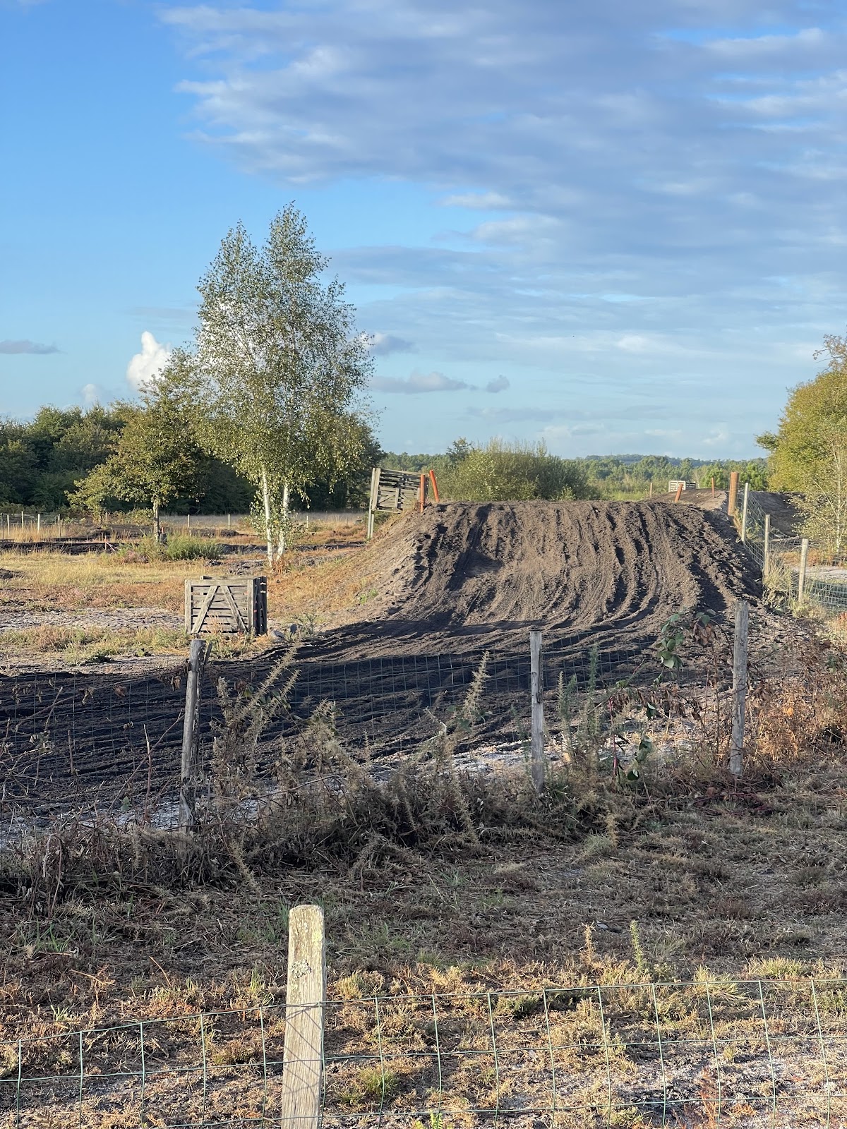 Terrain de motocross à Marcillac