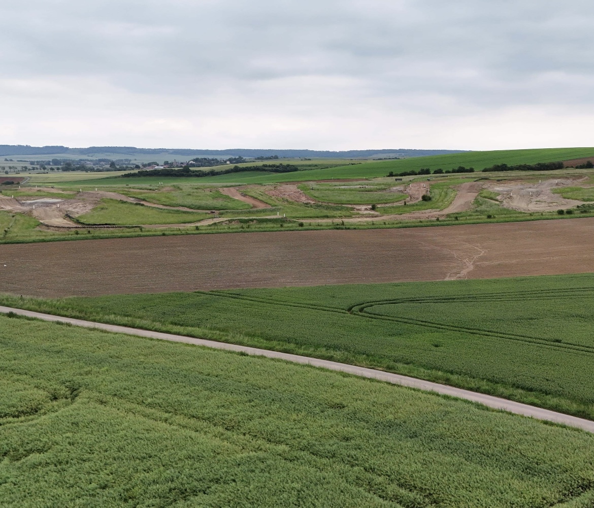 Terrain de motocross à Dalhain