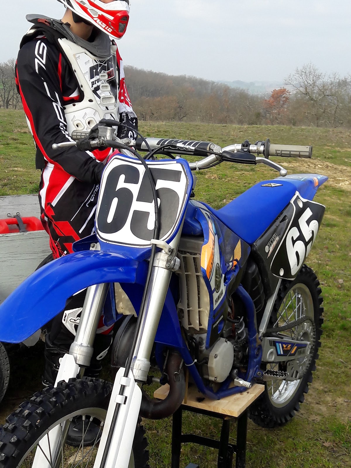 Terrain de motocross à Caillavet