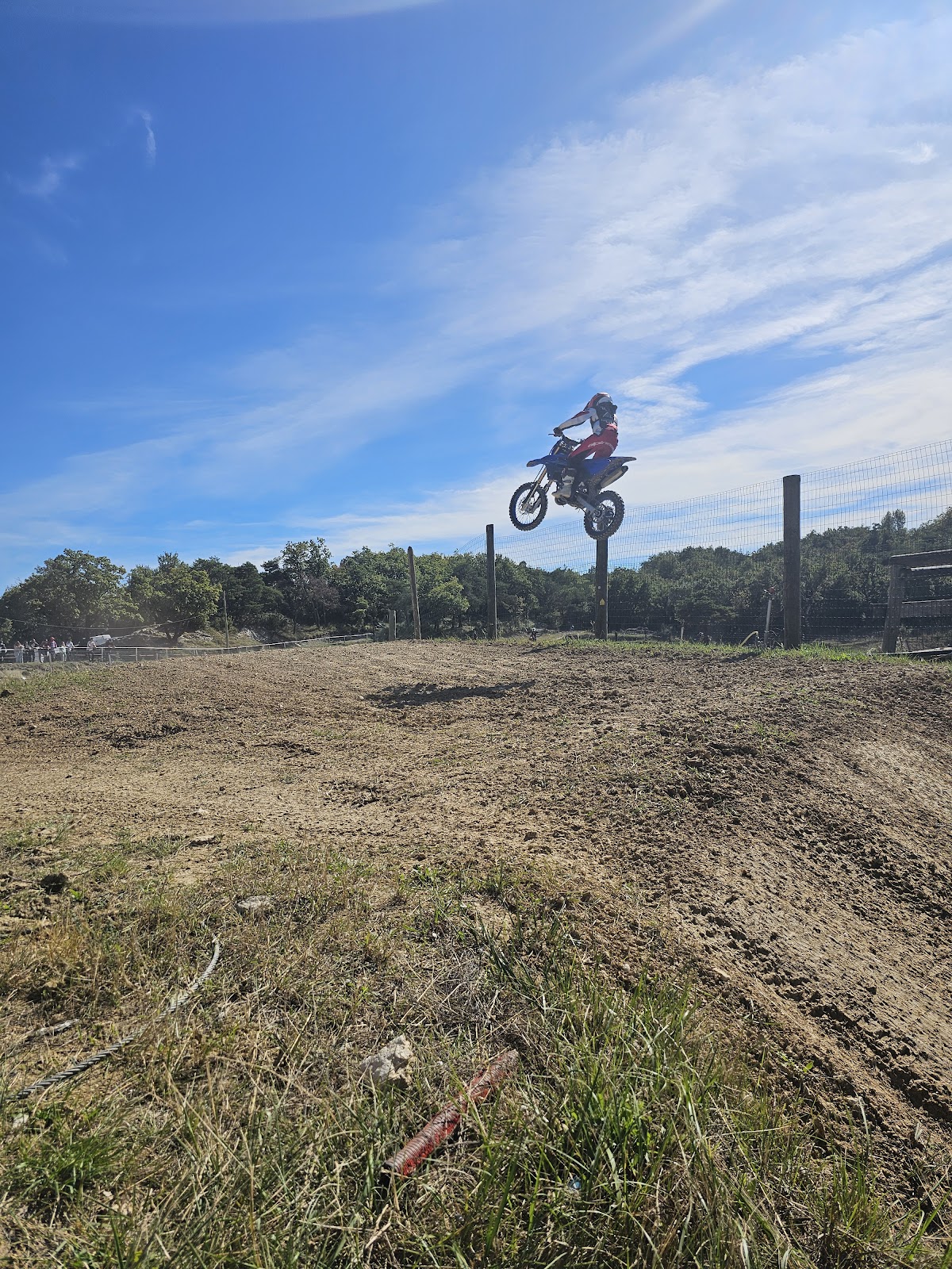 Terrain de motocross à Crest