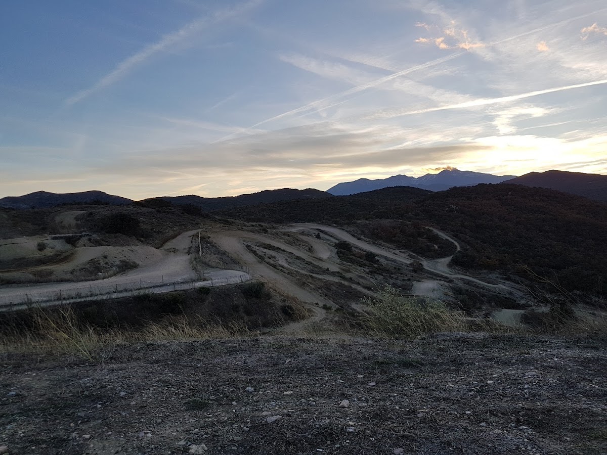 Terrain de motocross à Corbère-les-Cabanes