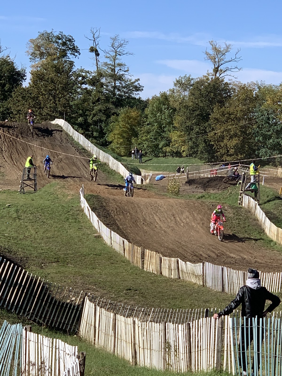 Terrain de motocross à Donnery