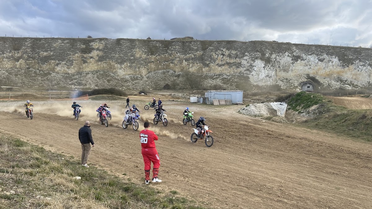 Terrain de motocross à Sangatte