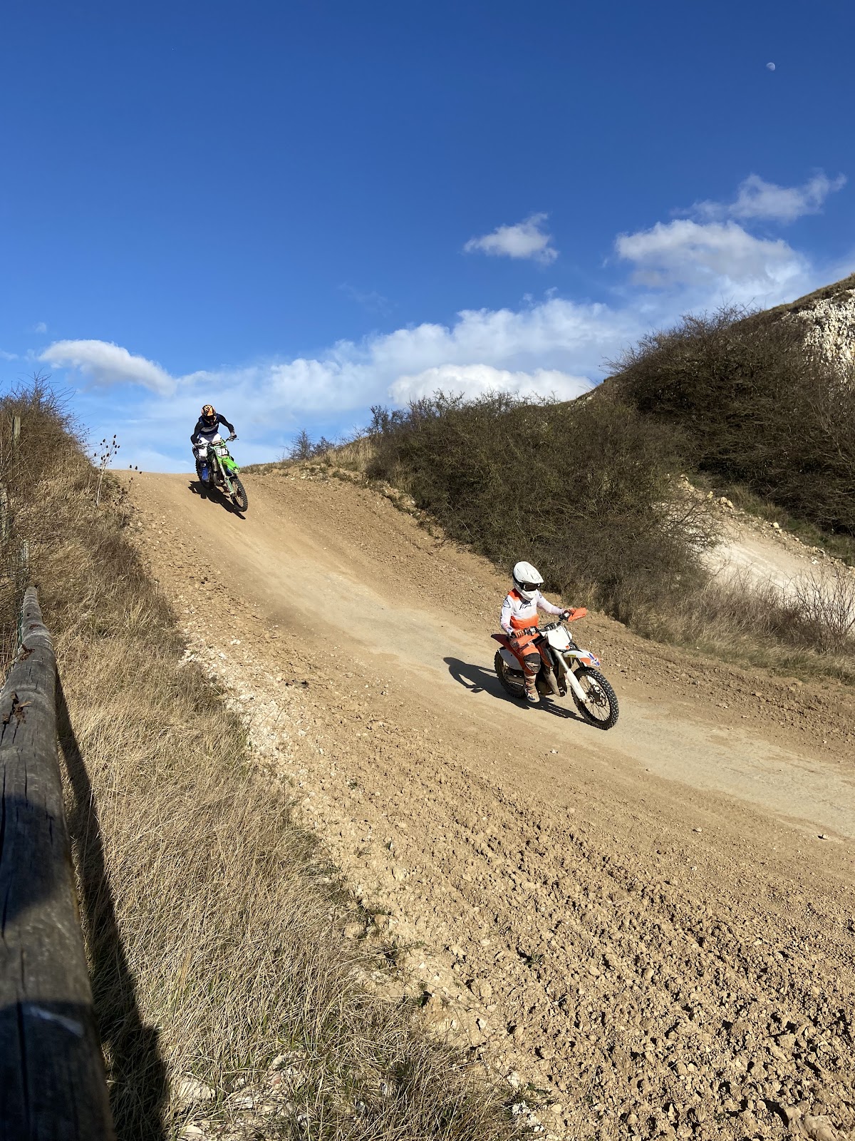 Terrain de motocross à Sangatte — photo 1