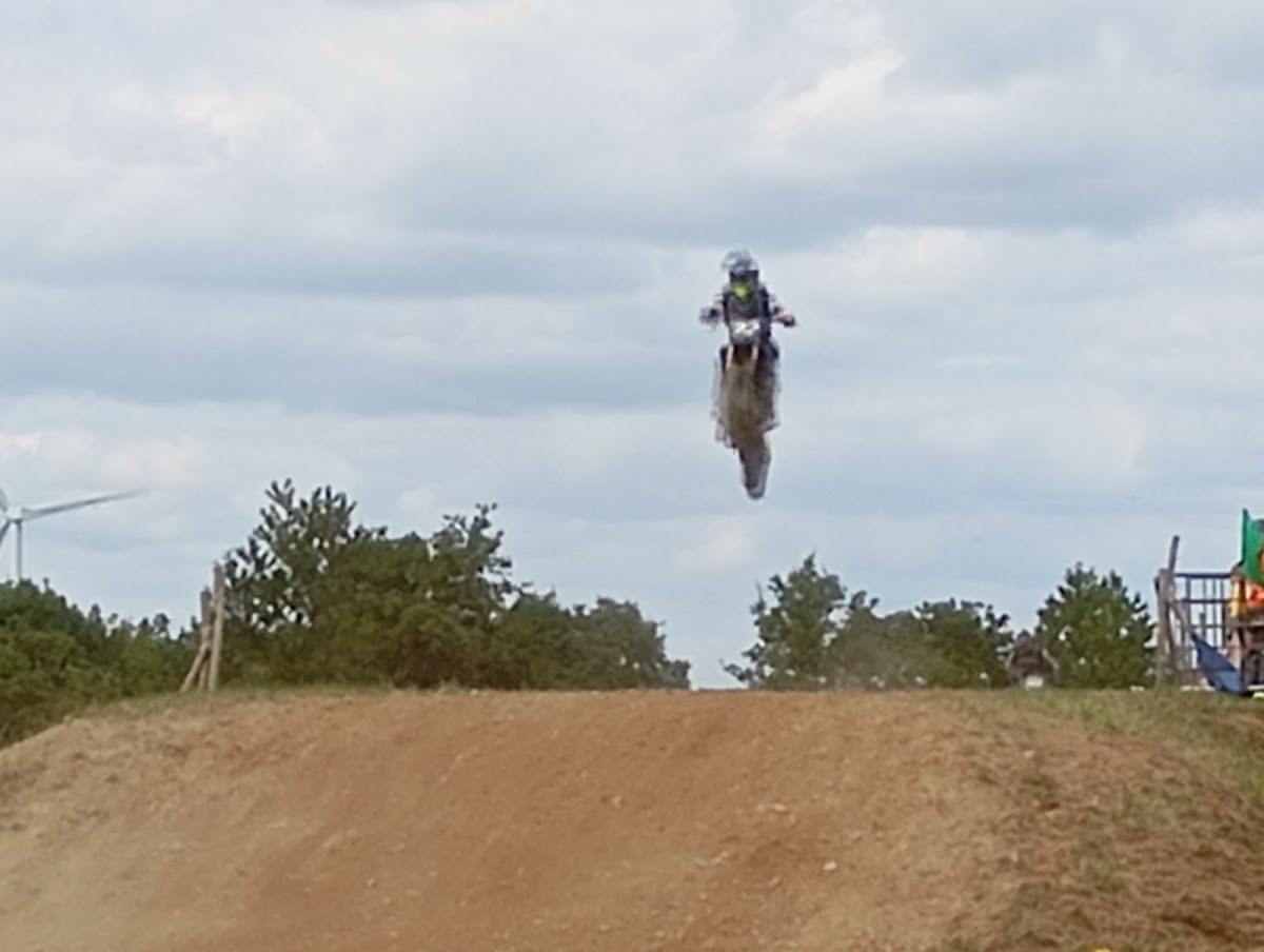 Terrain de motocross à Conquereuil