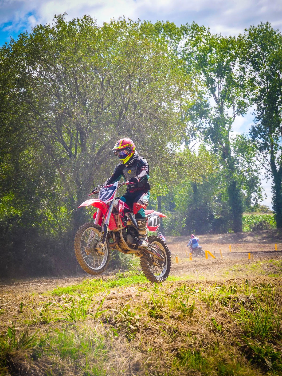 Terrain de motocross à Conquereuil — photo 1
