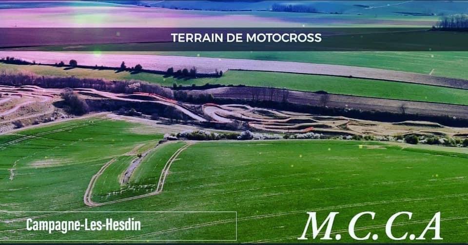 Terrain de motocross à Campagne-Lès-Hesdin