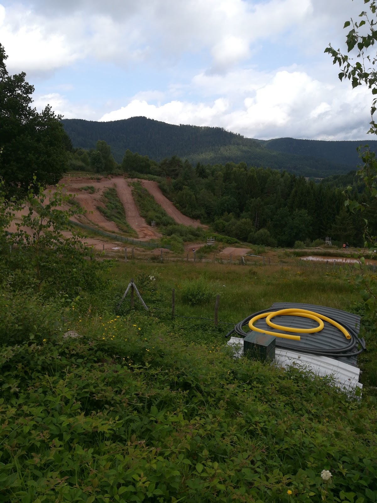 Terrain de motocross à Bourg-Bruche