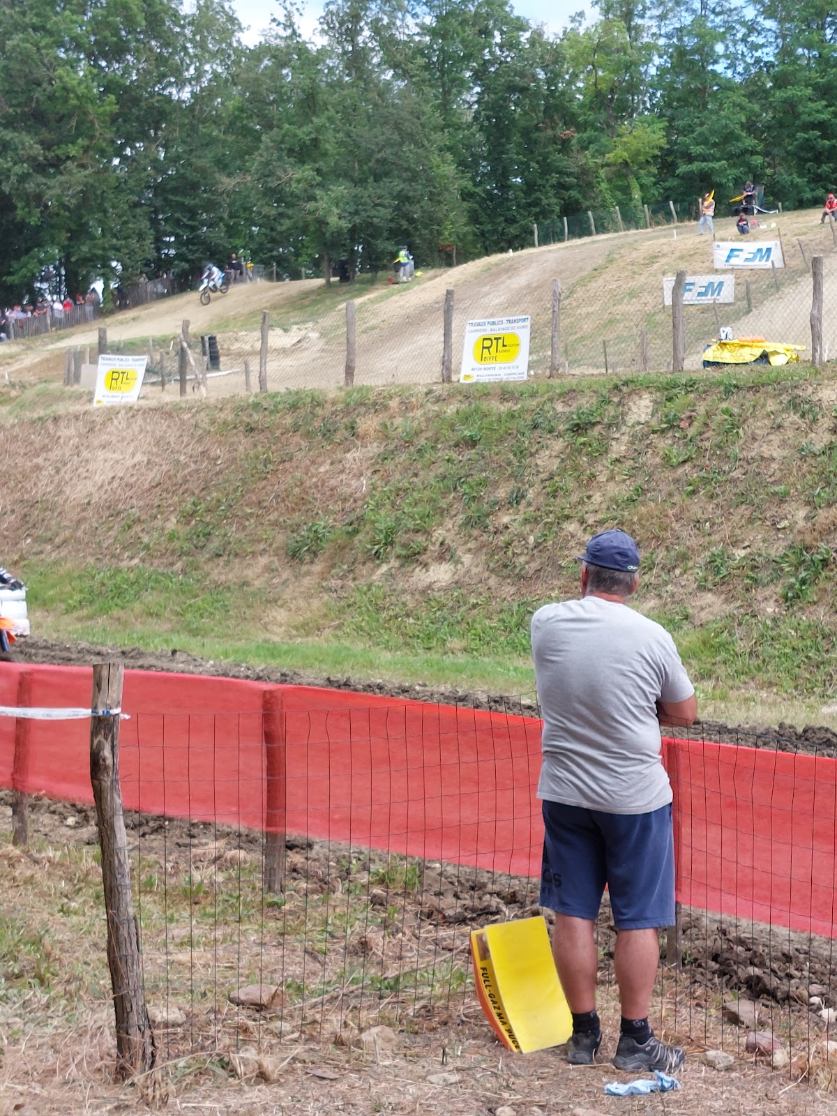 Terrain de motocross à Saint-Laon