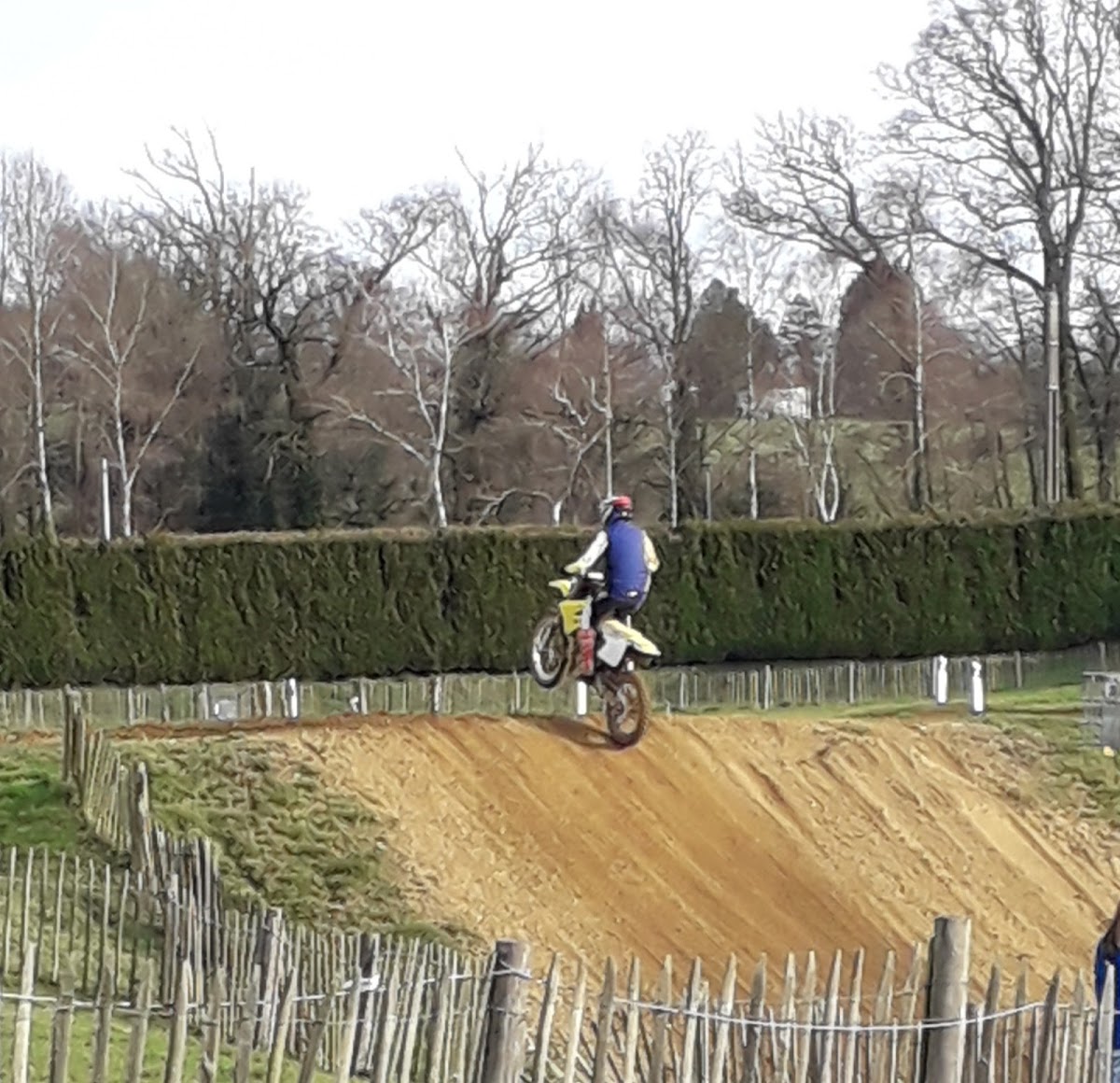 Terrain de motocross à Cussac