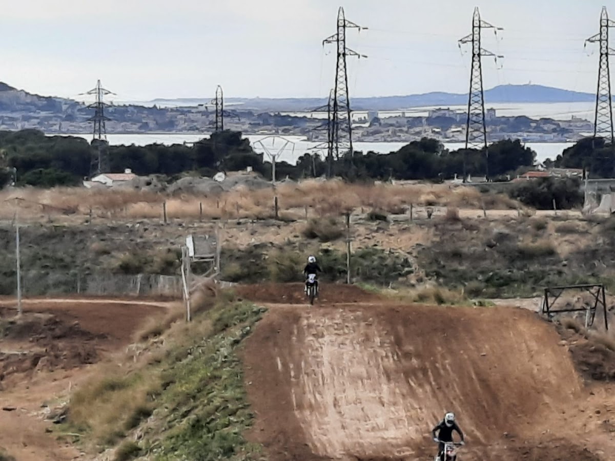 Terrain de motocross à Frontignan