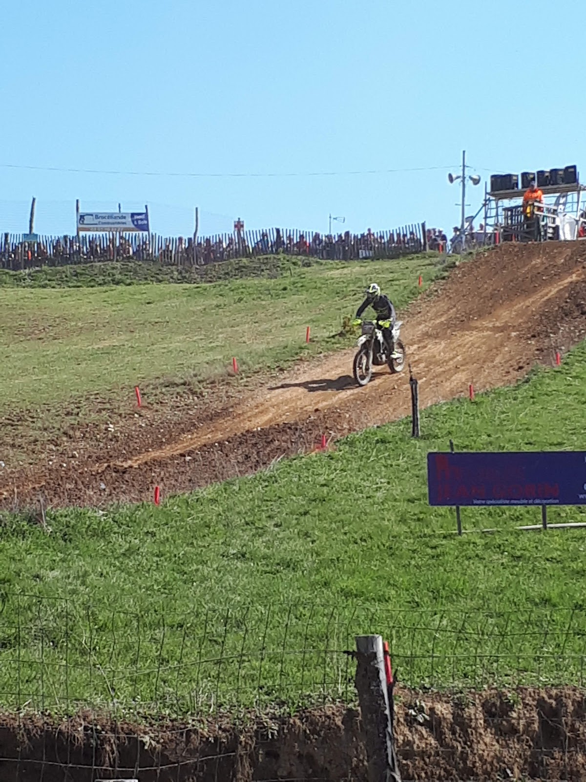 Terrain de motocross à La Gacilly