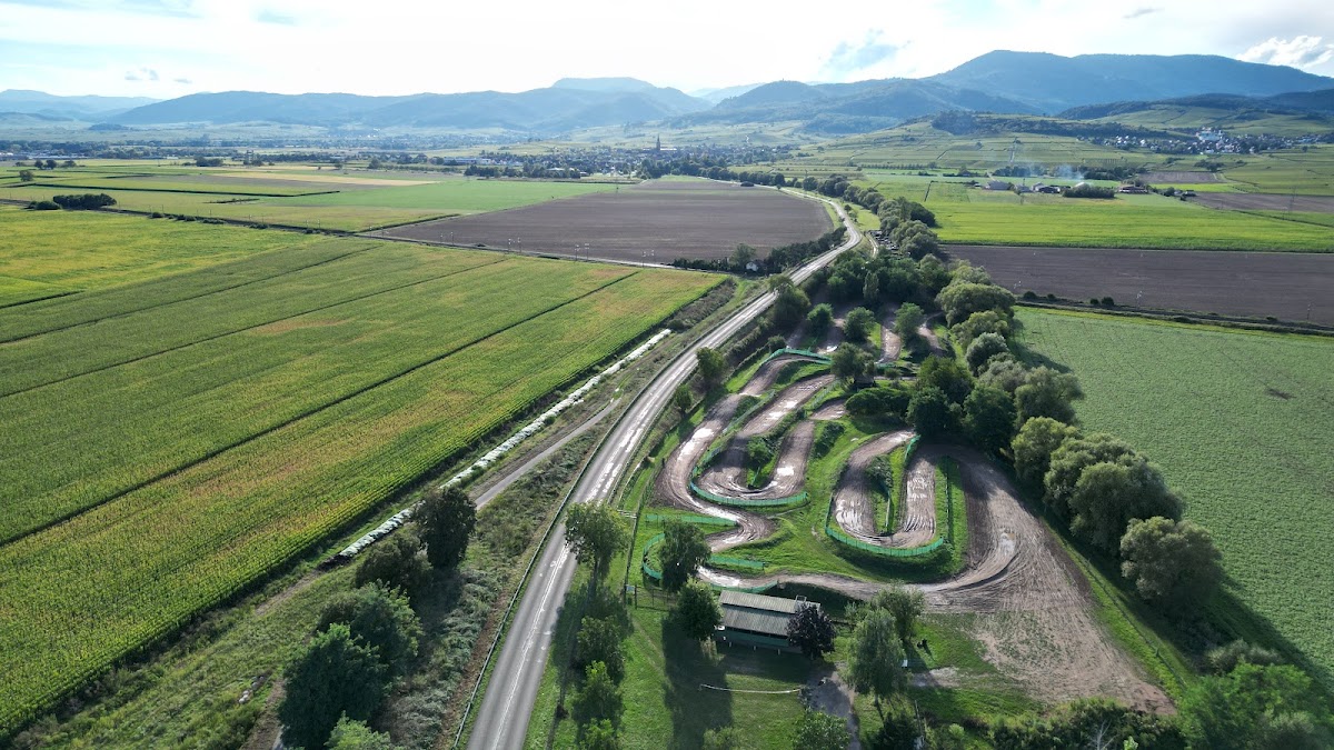 Terrain de motocross à Bergheim