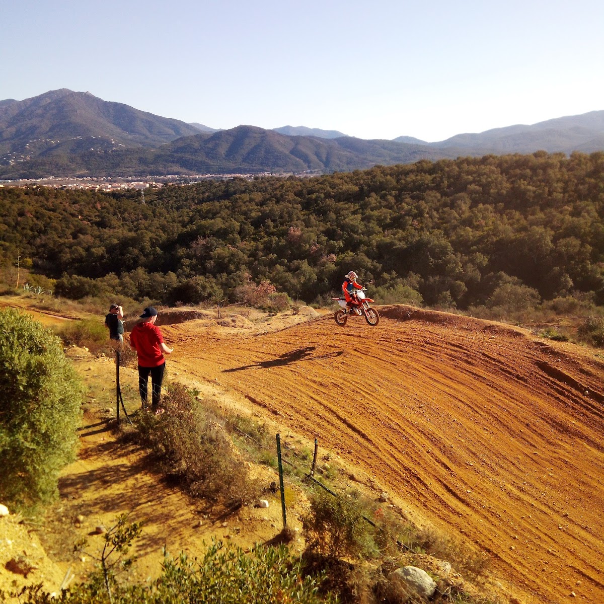 Terrain de motocross à Le Boulou — photo 1