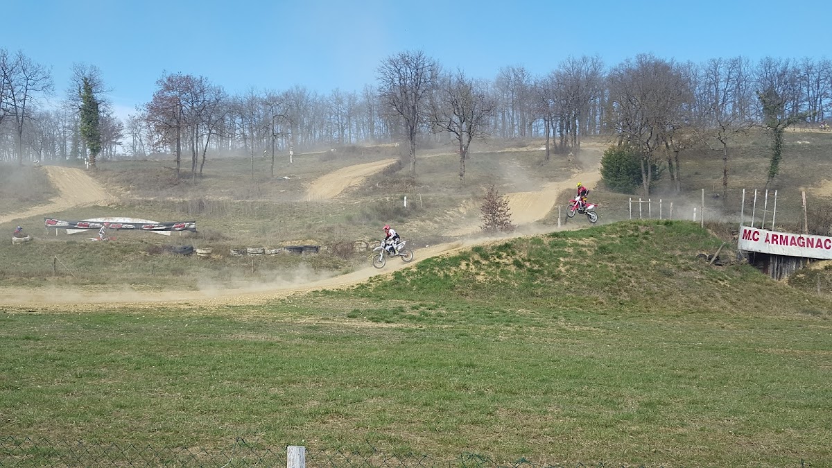 Terrain de motocross à Auterive