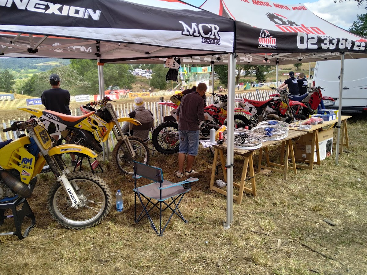 Terrain de motocross à Ahun