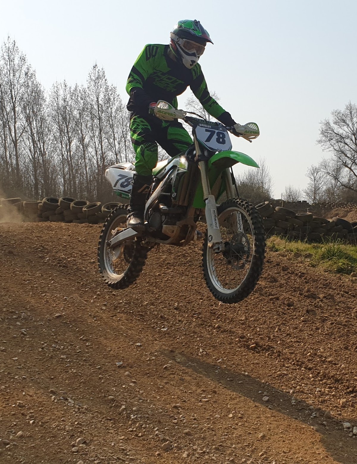 Terrain de motocross à Clarques
