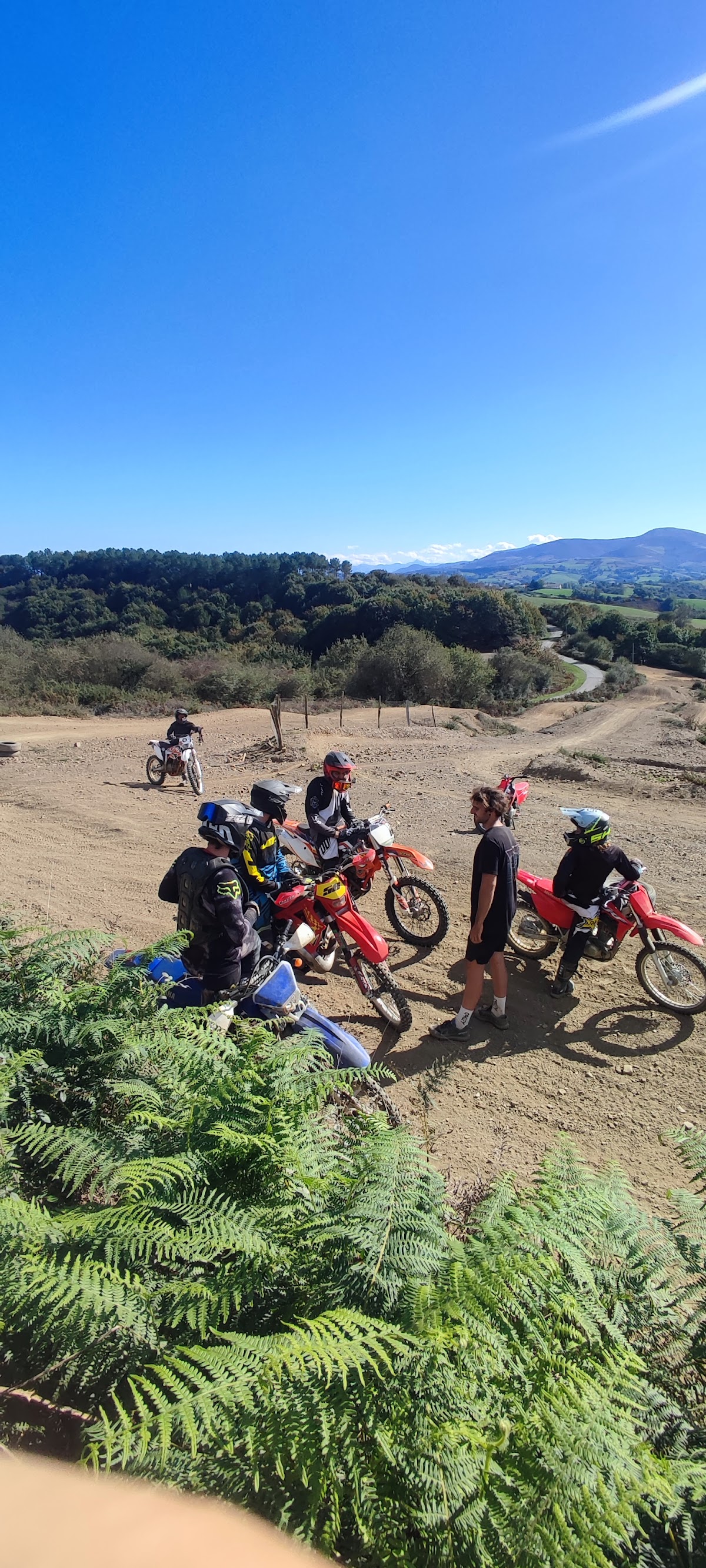 Terrain de motocross à Hasparren