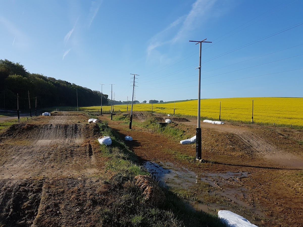 Terrain de motocross à Blosseville — photo 1