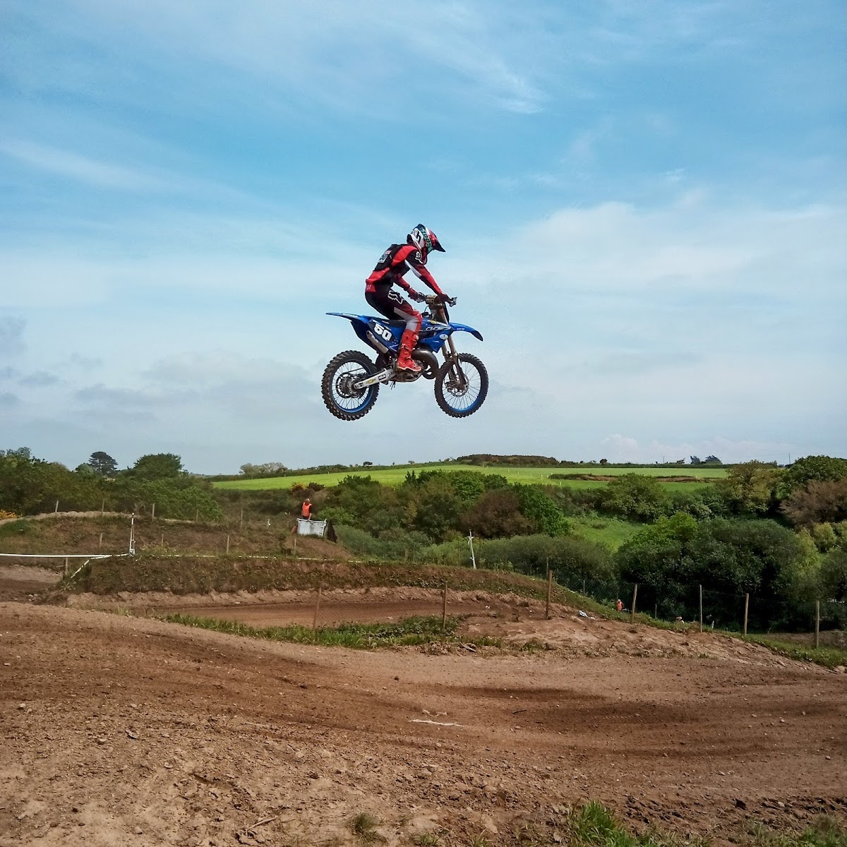 Terrain de motocross à Guissény