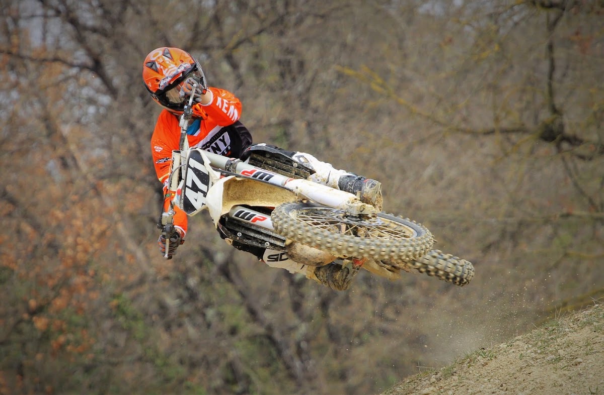 Terrain de motocross à La Puye