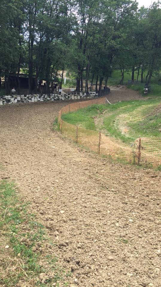 Terrain de motocross à La Puye — photo 1