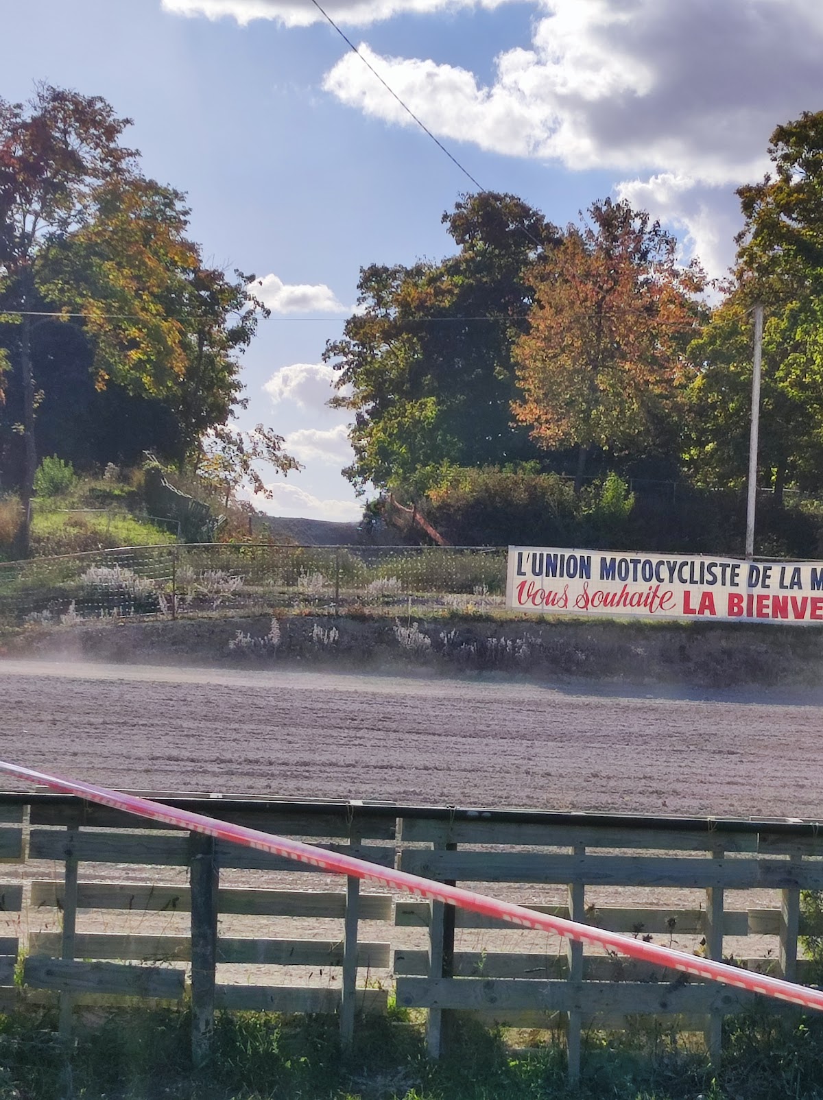 Terrain de motocross à Fresne-lès-Reims