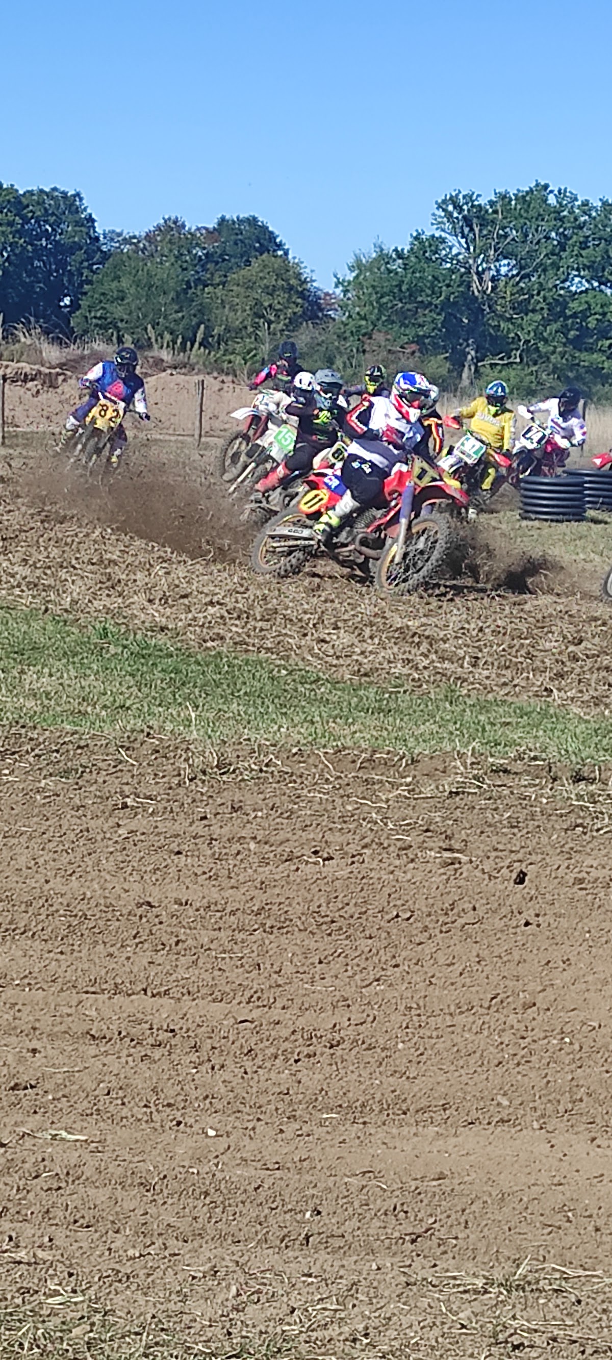 Terrain de motocross à Saint-Éloi