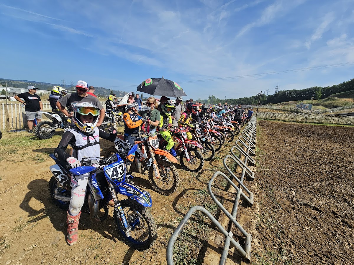 Terrain de motocross à Valence