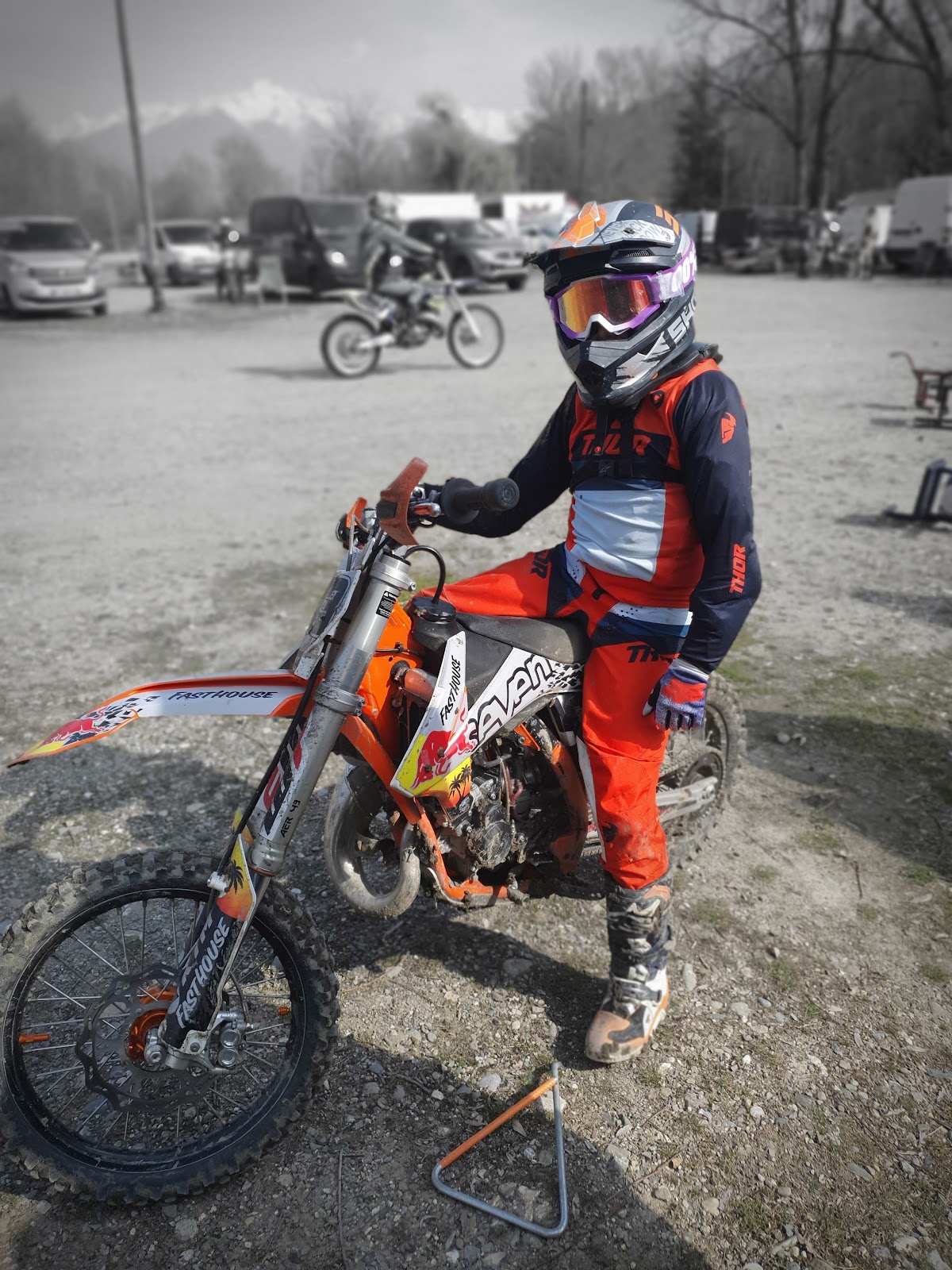 Terrain de motocross à Saint-Pierre-D'Albigny