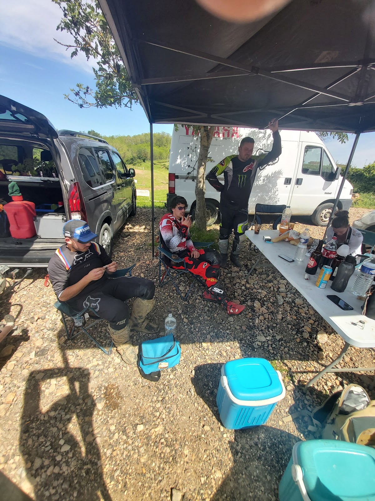 Terrain de motocross à Bissey-Sous-Cruchaud — photo 1